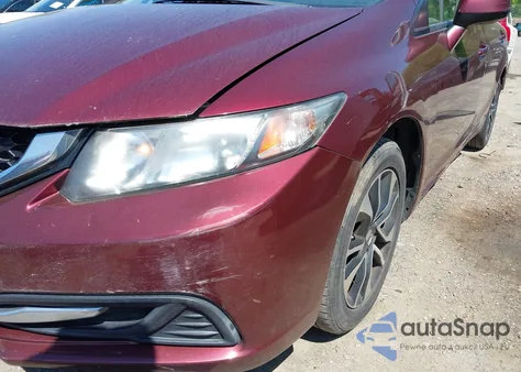 2013 Honda Civic Ex из США, поврежденный, VIN 2HGFB2F86DH507243